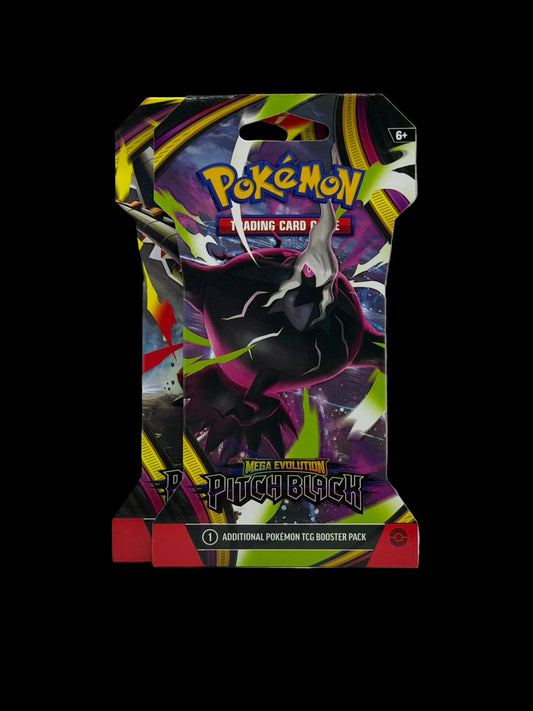 Pokémon TCG: Mega Evolution — Pitch Black Sleeved Booster Pack